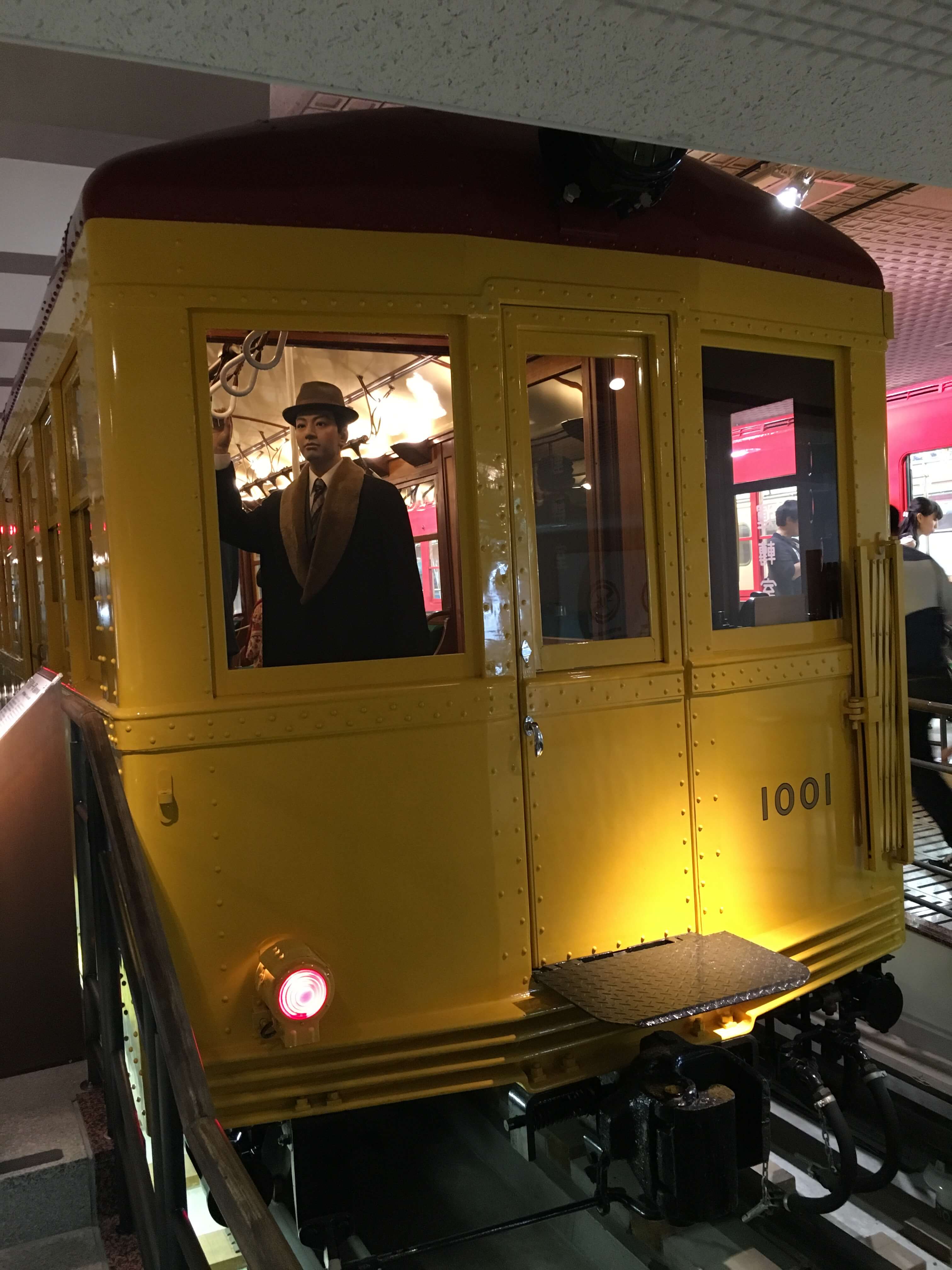 地下鉄博物館 黄色い電車